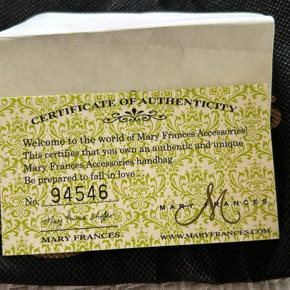 Mary Frances Beaded Serenghetti Purse - Picture 6 of 8